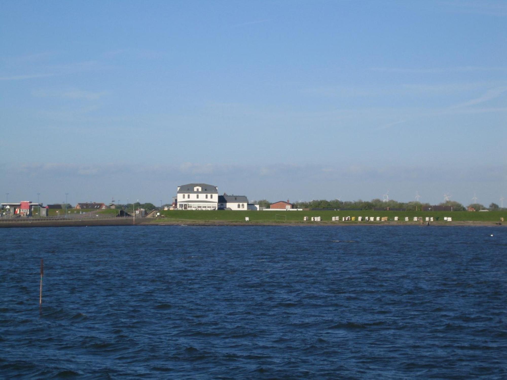Haus Halligblick, Ferienwohnungen Am Wattenmeer, Whg Hamburger Hallig Dagebüll Esterno foto